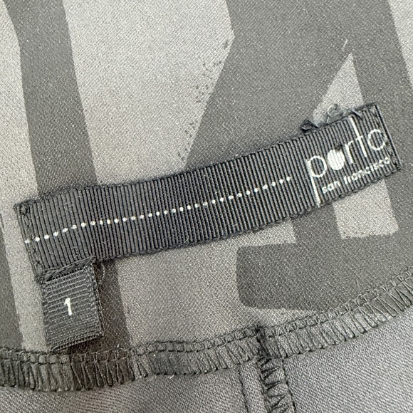 Porto San Francisco Jacket Women 1 Grey Black Grid Zip Up Stretch Funnel Neck - Picture 8 of 11